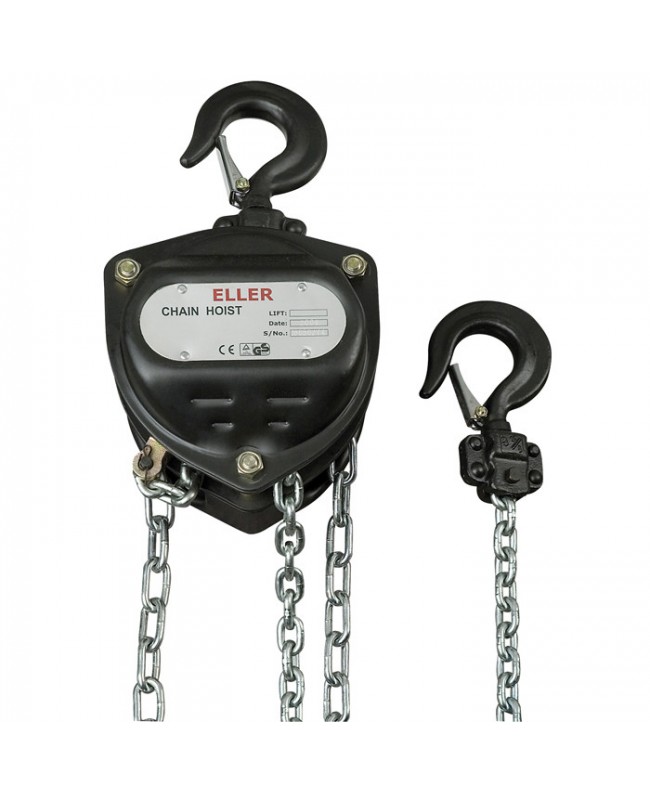 Eller Manual Chain Hoist 1000 kg, 6 m Kettenzüge