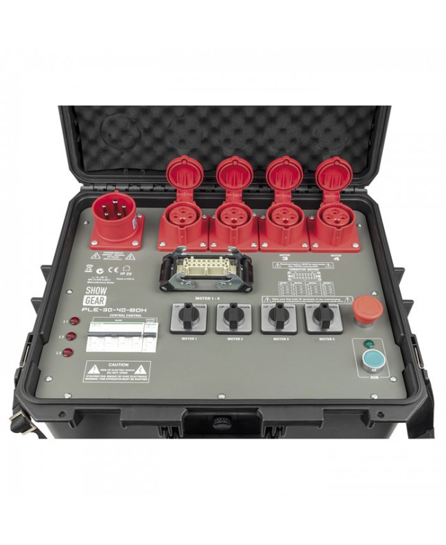 Showgear PLE-30-40 - Direct Control Chain Hoist Controller - Box version Kettenzüge