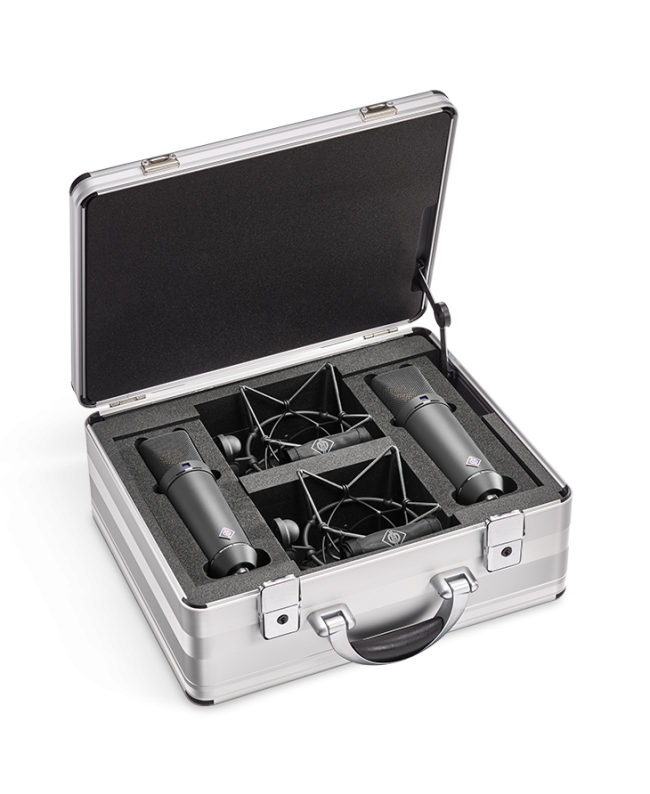 NEUMANN U 87 Ai mt Stereo Set Large Diaphragm Microphones