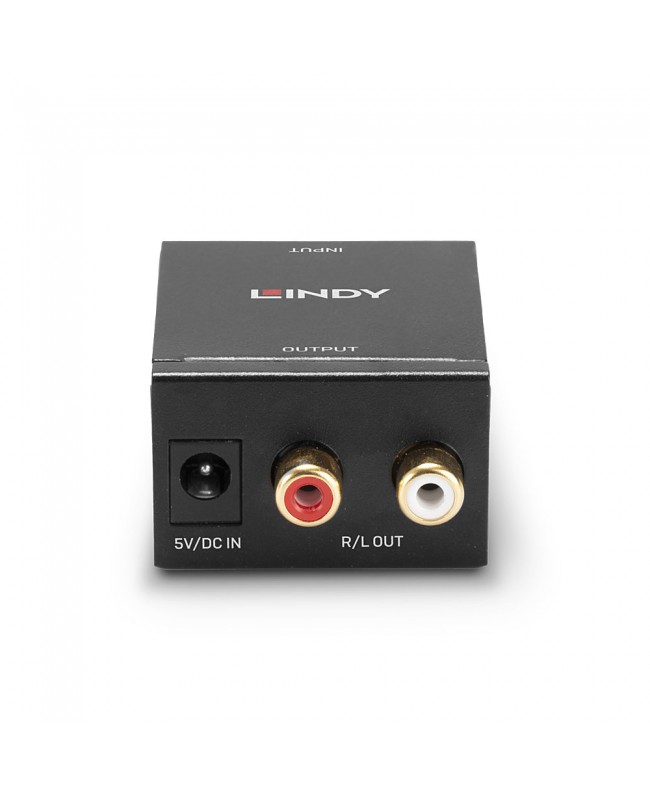 LINDY 70368 Converter DAC TosLink (Ottico) & Coassiale a RCA Convertitori