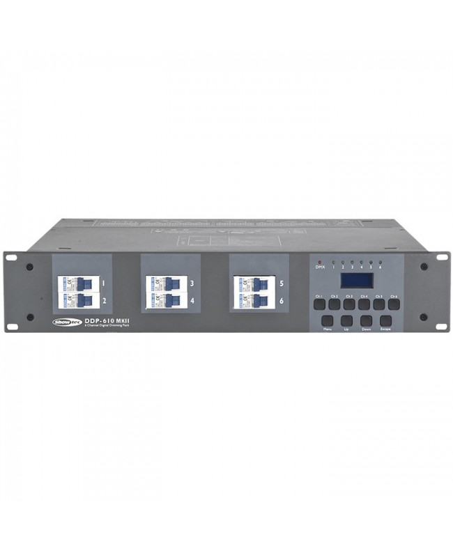 Showtec DDP-610 MKII Multipin Dimmer & Switch Packs