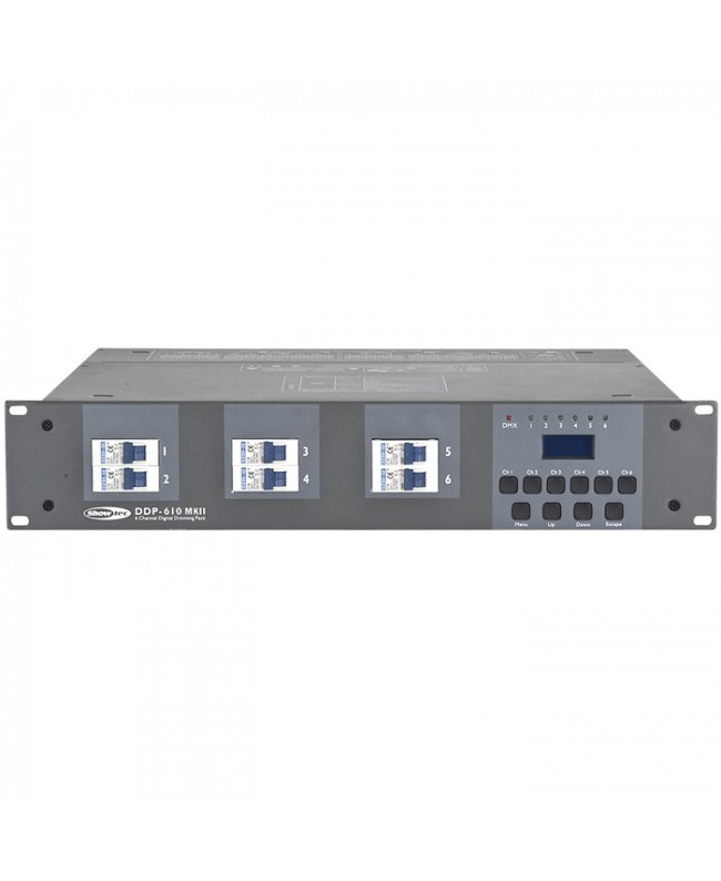 Showtec DDP-610 MKII Multipin Dimmer & Switch