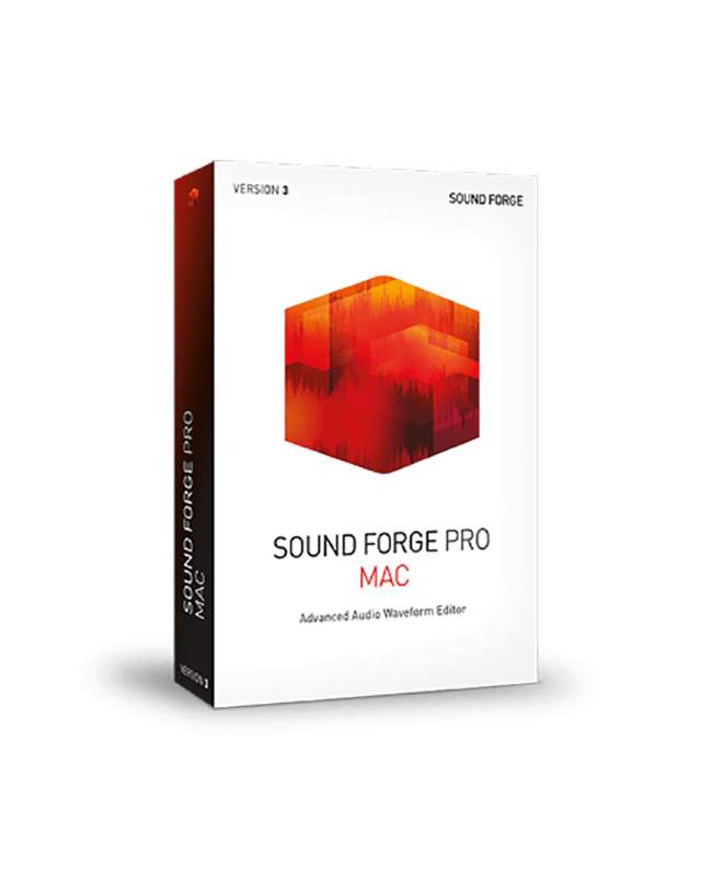 MAGIX Sound Forge Pro Mac 3 DAWs