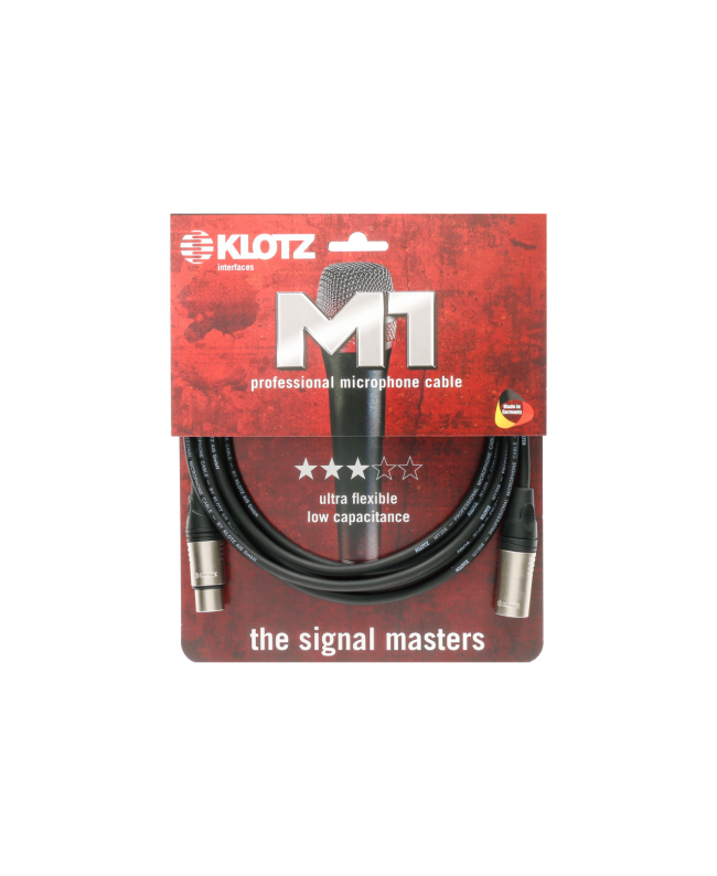 KLOTZ M1K1FM1000 Cavi per microfono XLR