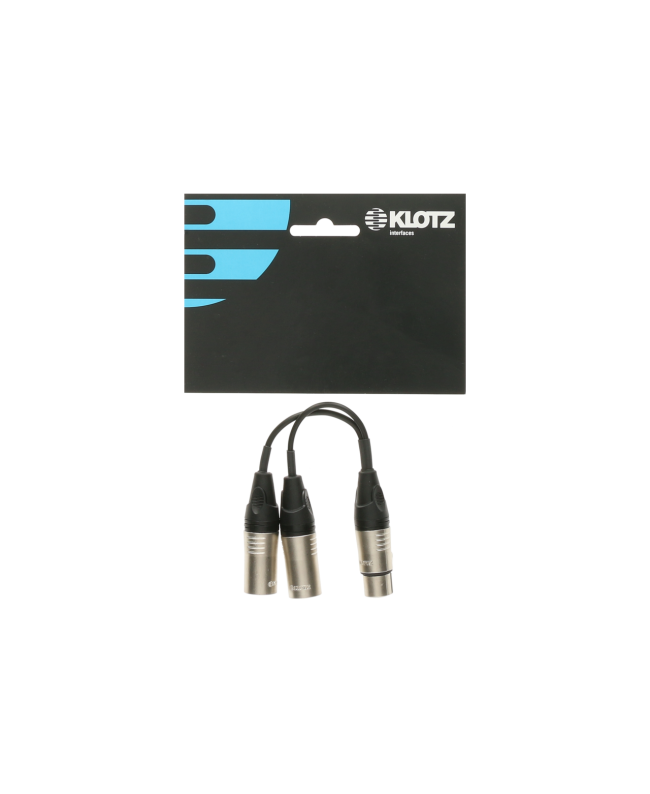 KLOTZ XLR-YSPLIT Cavi adattatore XLR