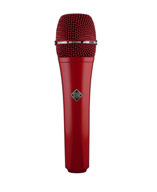 TELEFUNKEN M80 Red Handheld Microphones