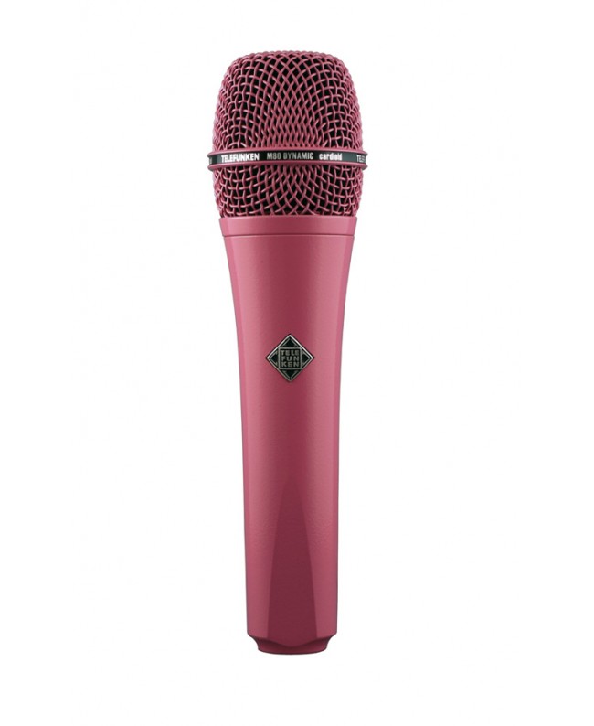 TELEFUNKEN M80 Pink Handheld Microphones