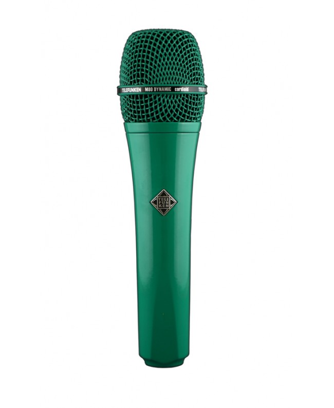 TELEFUNKEN M80 Green Handheld Microphones