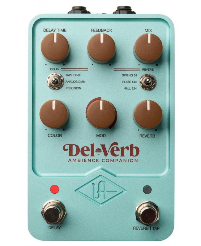 UNIVERSAL AUDIO UAFX Del-Verb Ambience Companion Effect Pedals