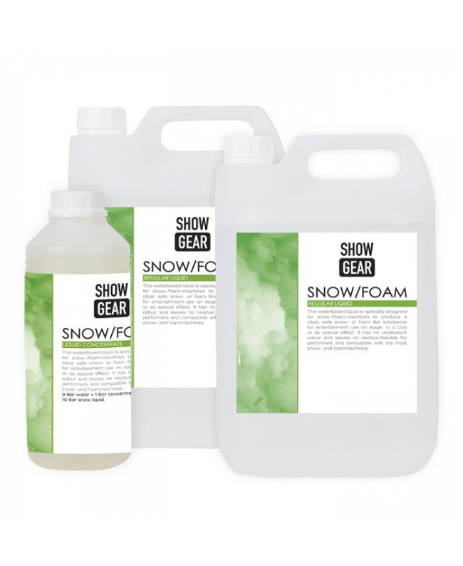 Showgear Snow/Foam Concentrate 1 litre Snow Liquids