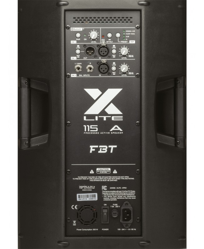 FBT X-Lite 115A Active Speakers