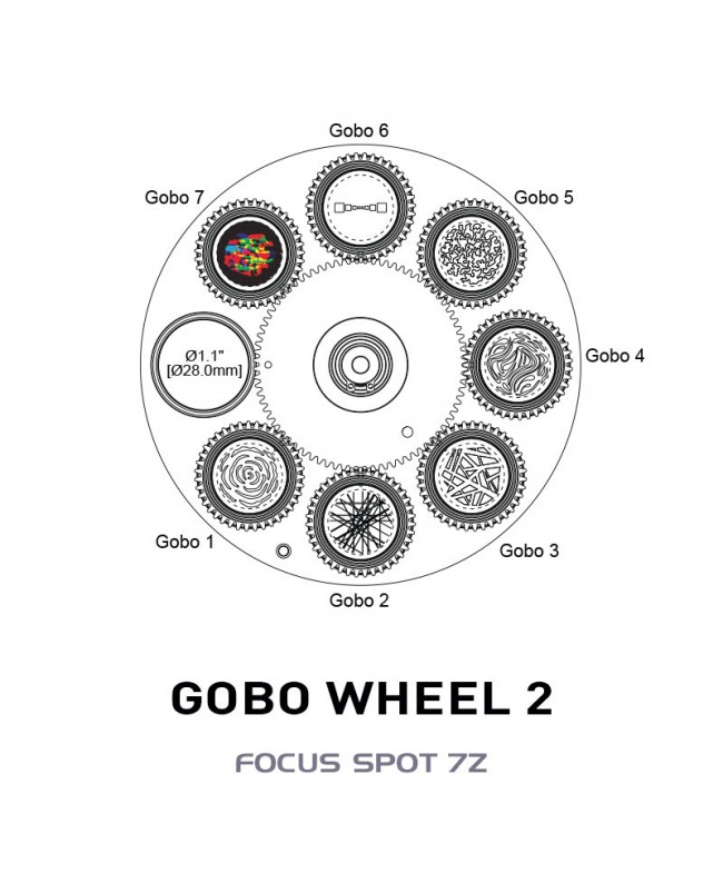 ADJ Focus Spot 7Z Movinglights Spot