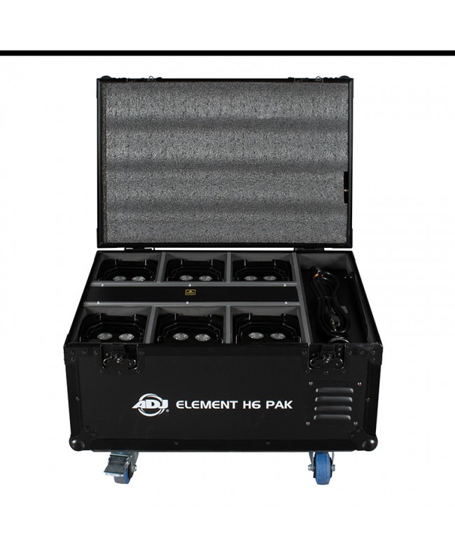 ADJ Element H6 Pak Fari LED a batteria