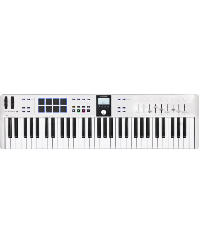 ARTURIA KeyLab Essential Mk3 61 White MIDI Masterkeyboards