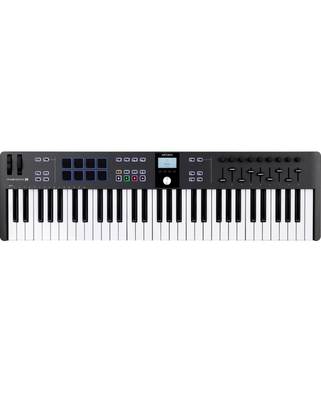 ARTURIA KeyLab Essential Mk3 61 Black MIDI Master Keyboards