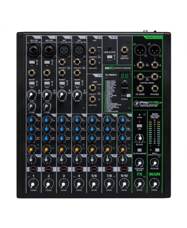 Mackie ProFX10v3 Analog Mixer