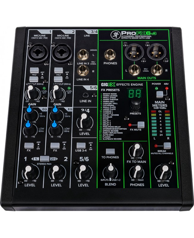 Mackie ProFX6v3 Analog Mixer