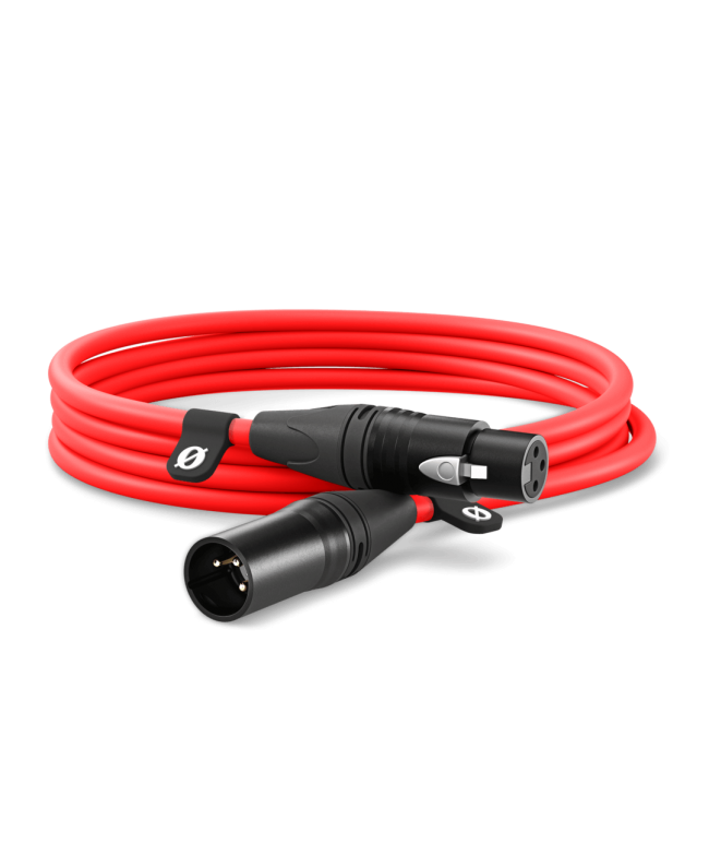 RODE XLR-3 Red Microphone Cables