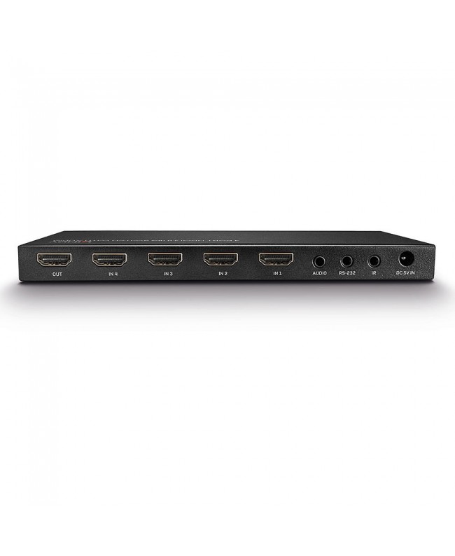 LINDY 38249 4 Port HDMI 18G Switch with Audio HDMI Tools