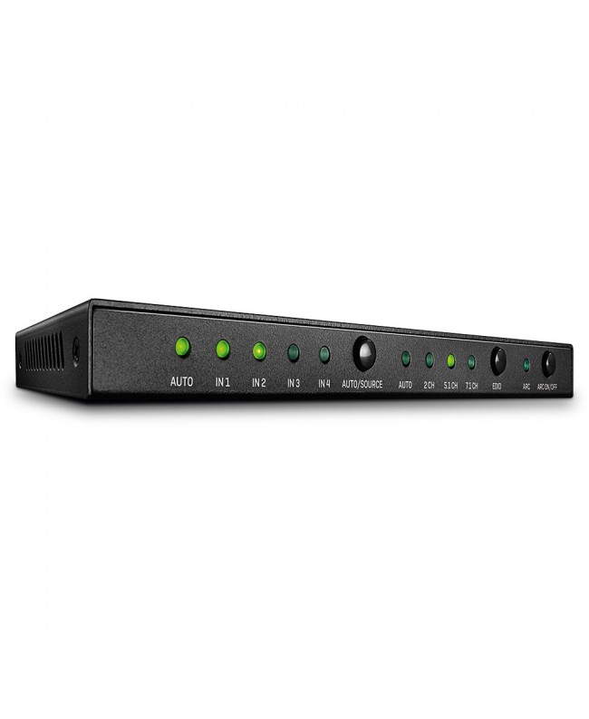 LINDY 38249 4 Port HDMI 18G Switch with Audio Splitter Video