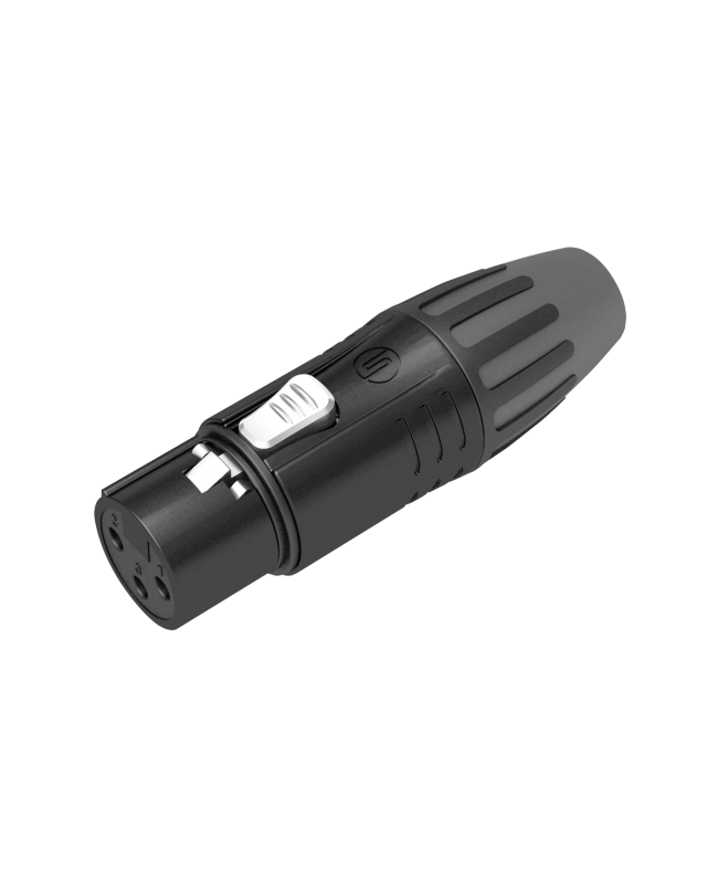 Seetronic SCMF3-B XLR 3P Connector, female XLR Cable Connectors