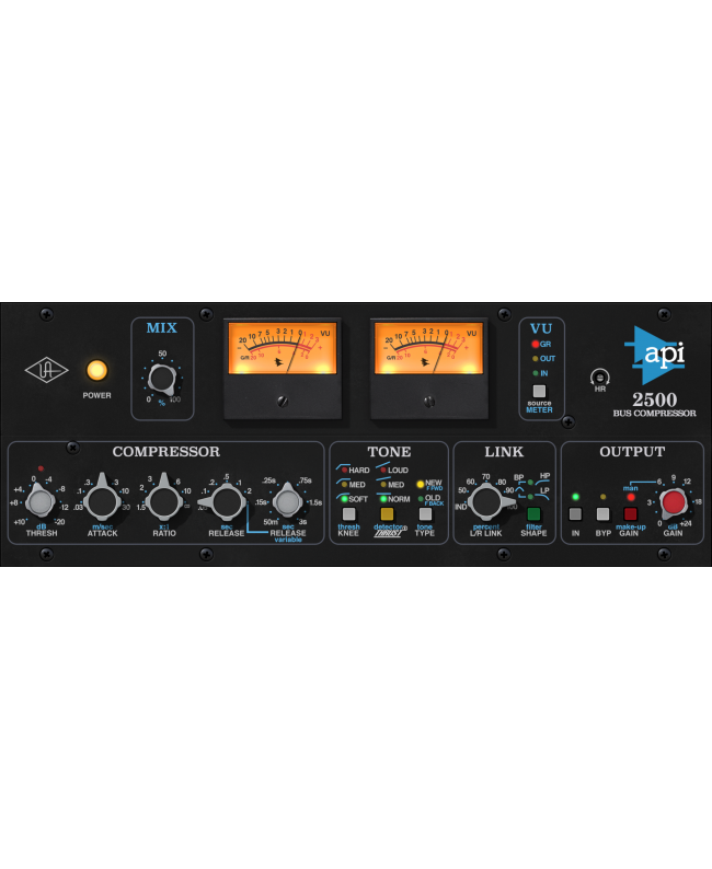 UNIVERSAL AUDIO API 2500 Bus Compressor Audio- & Effektplugins