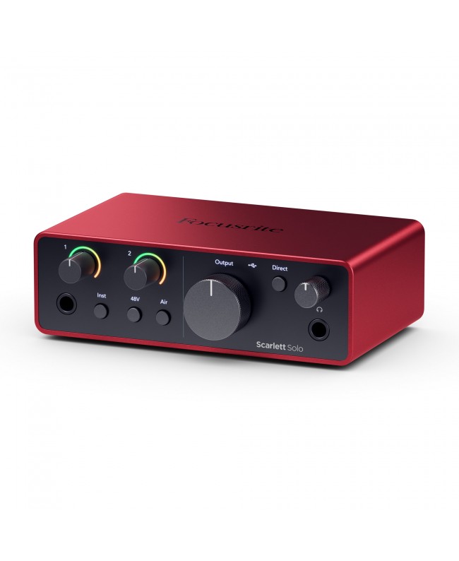 Focusrite Scarlett Solo (4th Gen) Interfacce Audio USB