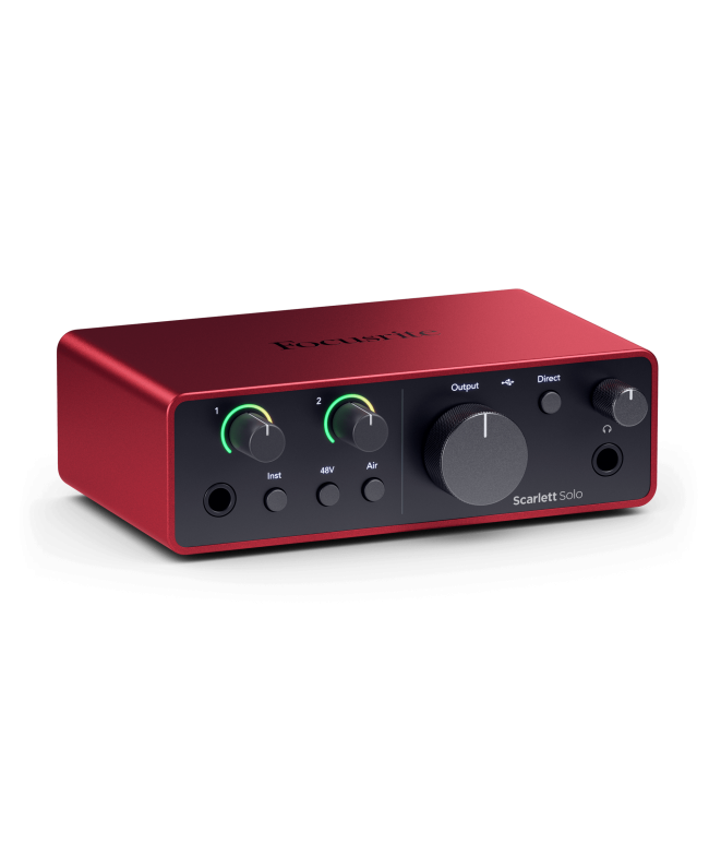 Focusrite Scarlett Solo (4th Gen) Interfacce Audio USB