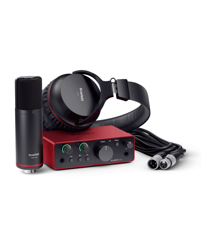 Focusrite Scarlett Solo Studio (4th Gen) Interfacce Audio USB