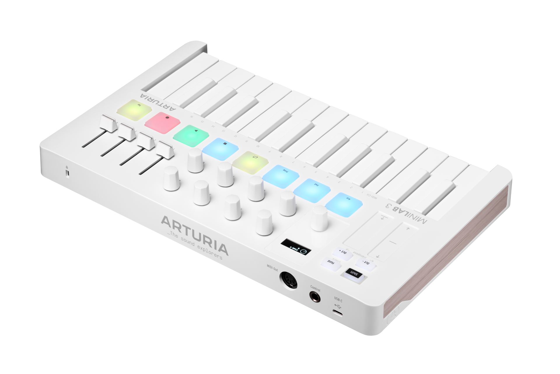 Arturia Minilab Alpine White Midi Master Keyboards