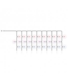 Twinkly PRO Capsule Curtain 10x25 RGB LED Clear Lichtdekoration