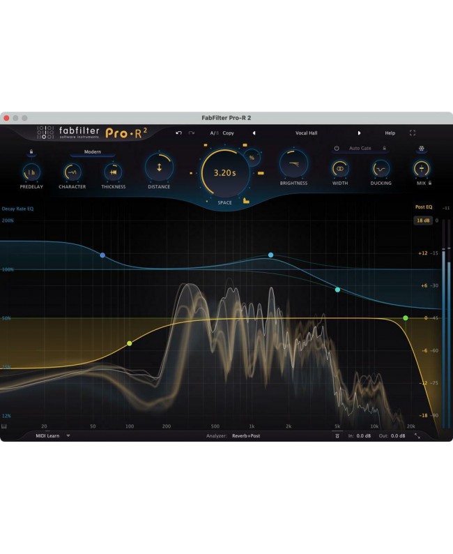 Fabfilter Pro R- 2 Audio- & Effektplugins