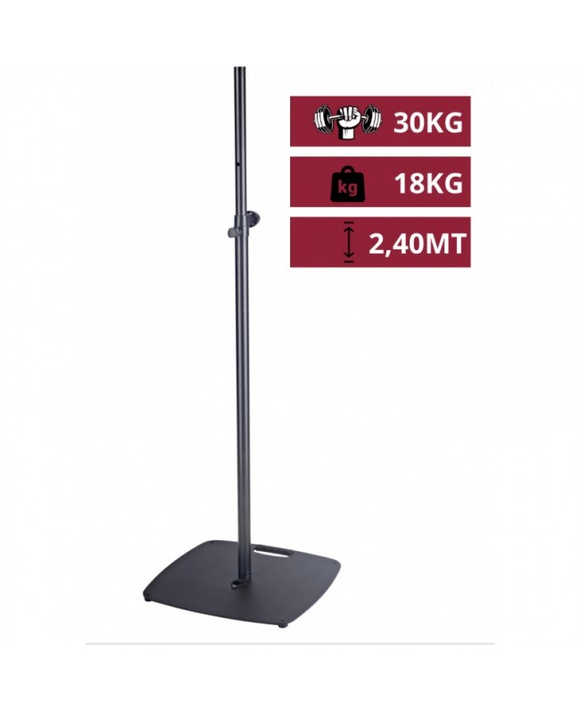 K&M 24624 Lighting stand - black Lighting Stands