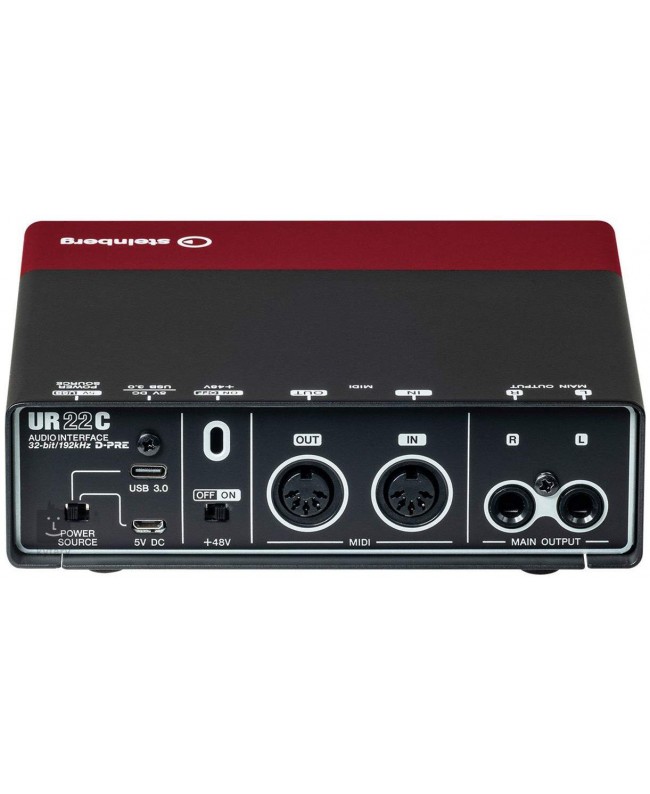 Steinberg UR22C Red USB Audio Interface