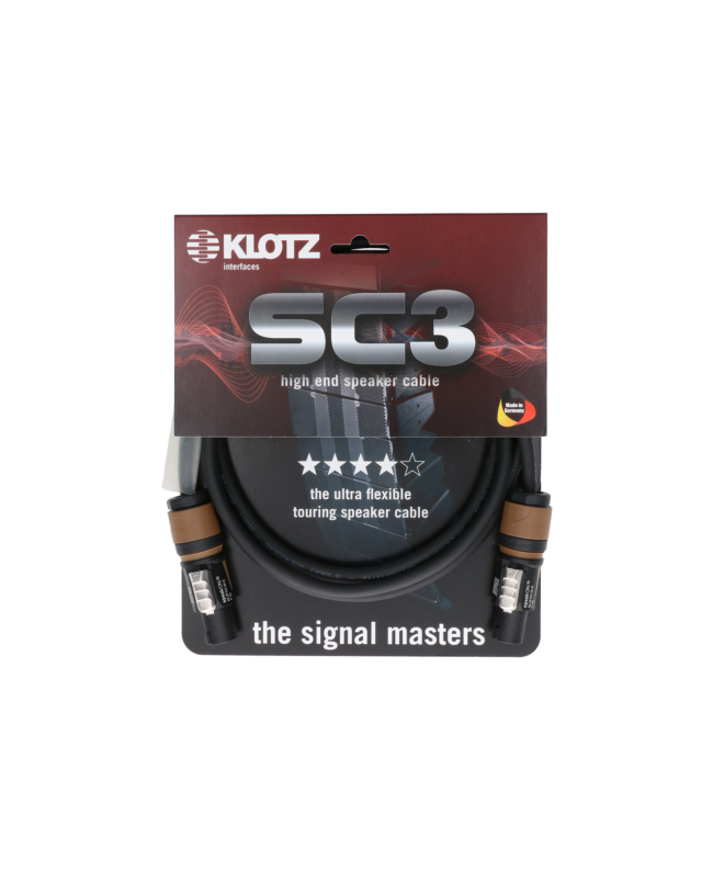 KLOTZ SC3-L2FF0200 Speaker cable