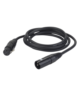 DAP FL09 - DMX/AES-EBU XLR/M 3P to XLR/F 3P - 1,5 m DMX Cables