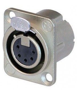 NEUTRIK NC5FD-LX 5-Pin XLR Einbausteckverbinder