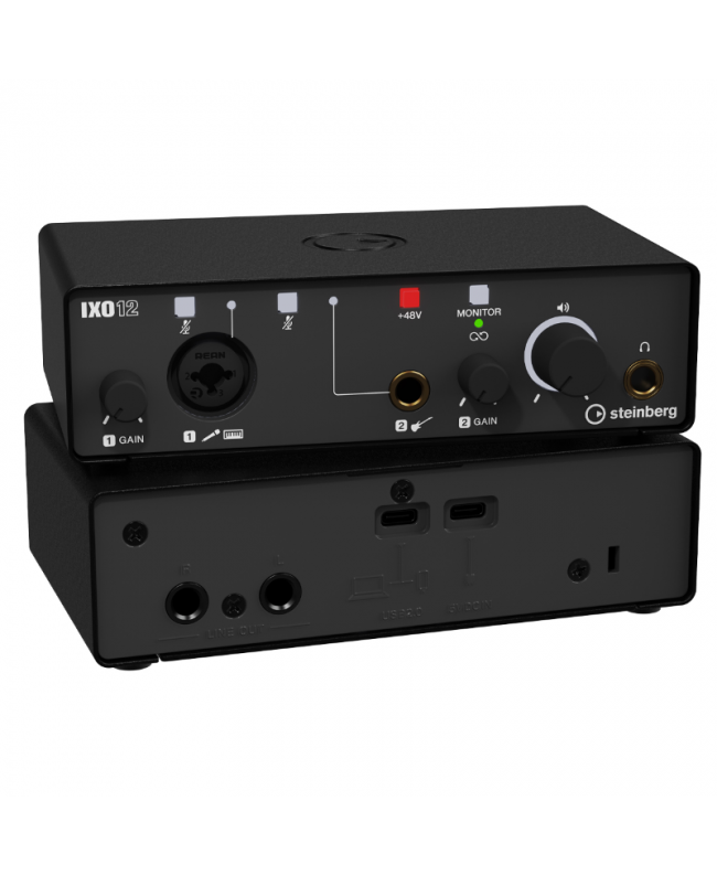 Steinberg IXO12 Black USB Audio Interface