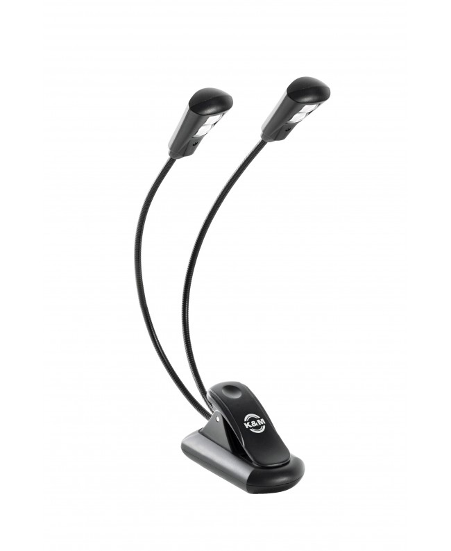 K&M 12259 Music stand light »Double2 LED FlexLight rechargeable« Lampade