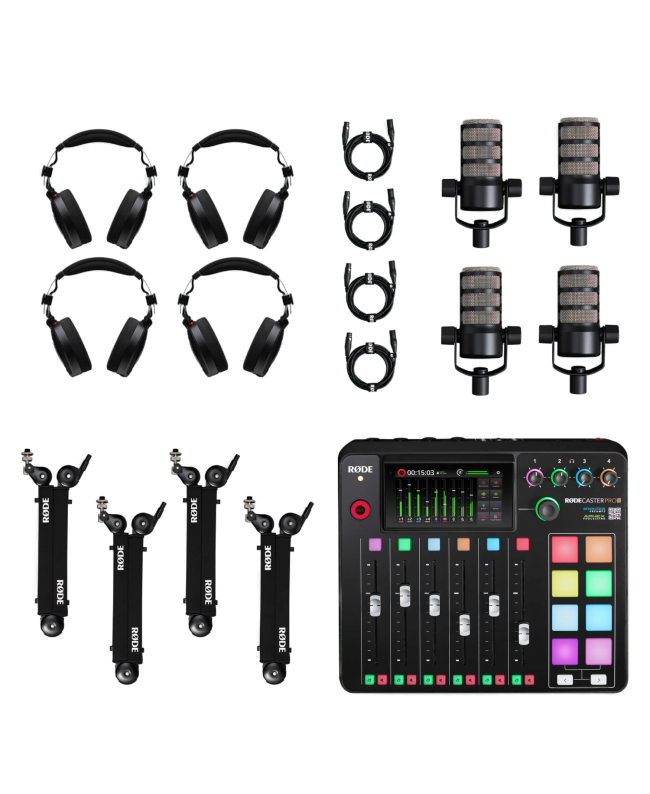 RODE Ultimate Podcaster Bundle USB Audio Interfaces