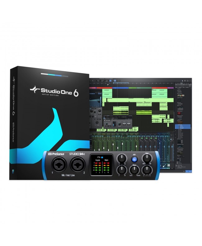 PreSonus Studio 24c USB Audio Interfaces