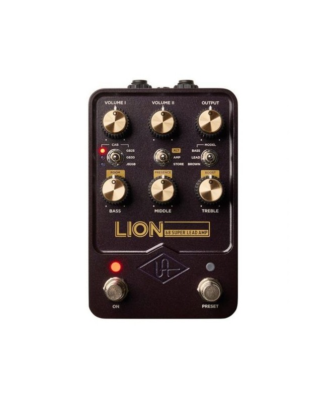 UNIVERSAL AUDIO UAFX Lion 68 Super Lead Amp Pedaliere Multieffetto