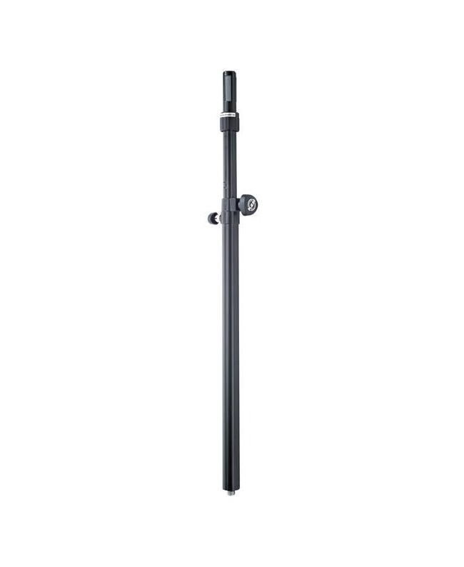 K&M 21367 Distance rod »Ring Lock« - black Speaker Supports