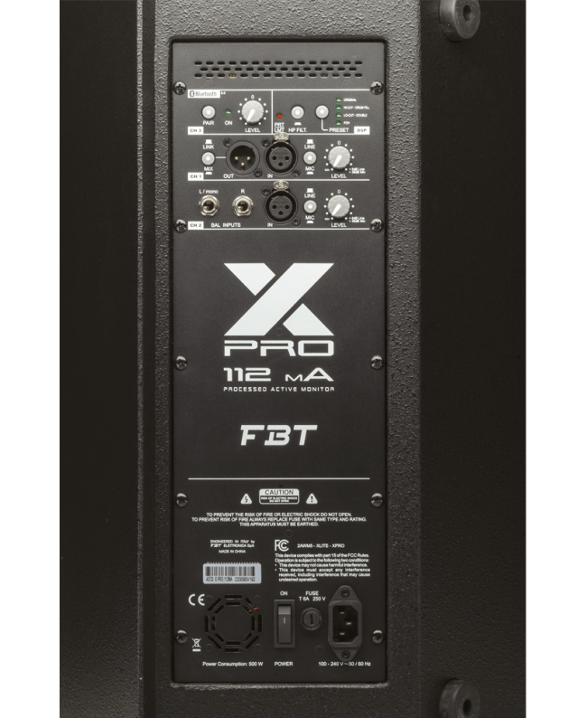 FBT X-Pro 112MA Active Monitors