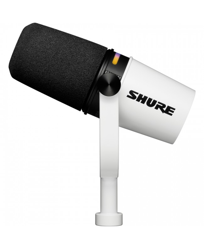 SHURE MV7+ White USB Microphones
