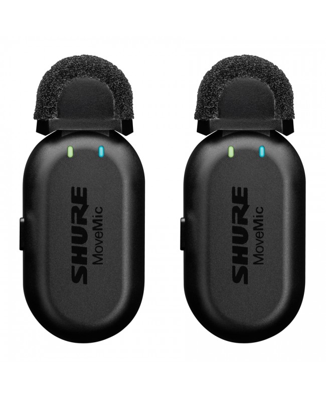 SHURE MoveMic Two Lavalier Wireless Systems