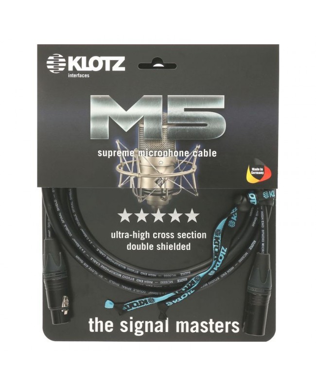 KLOTZ M5KBFM006 Microphone Cables