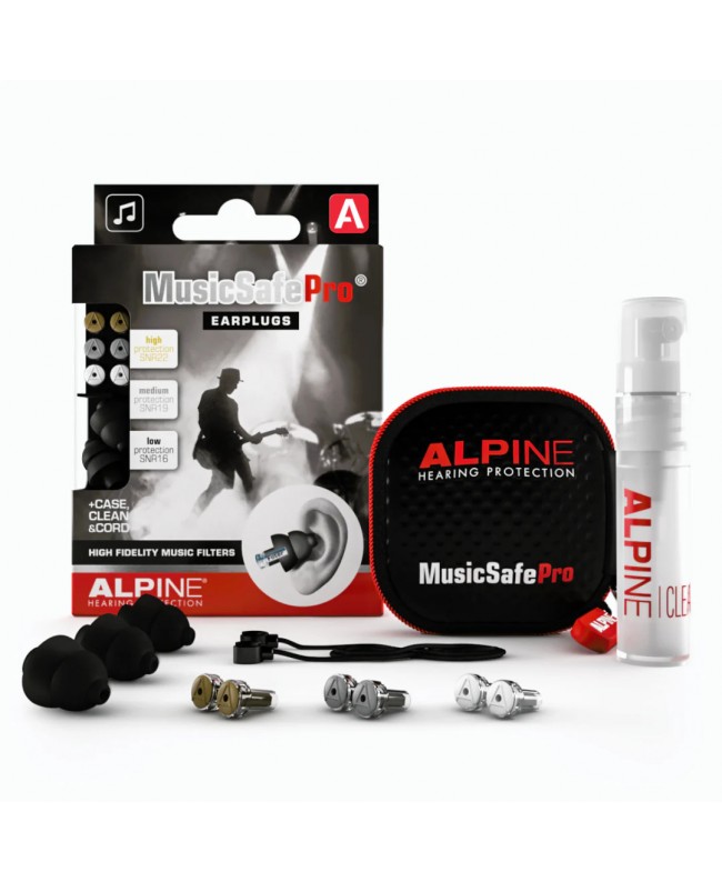 Alpine Music Safe Pro - Black Edition with Case Miscellaneous