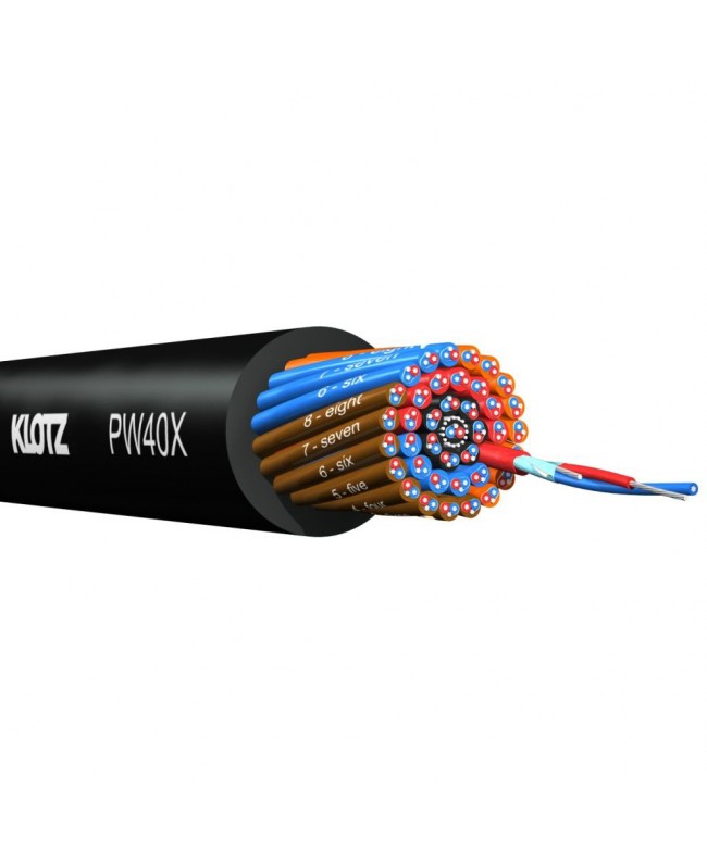 KLOTZ PW04X PolyWIRE XLPE Studio Multicore | 1 m Analog Audio Cables