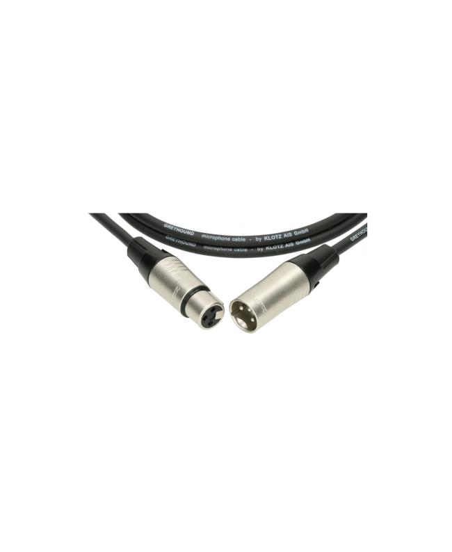 KLOTZ GRG1FM10.0 GREYHOUND Master Pack (10 Stck) XLR Mikrofonkabel